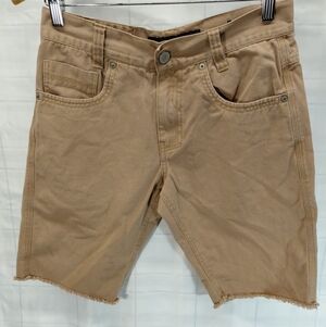 Enyce New York Brown Denim Cutoff Shorts 29" Waist